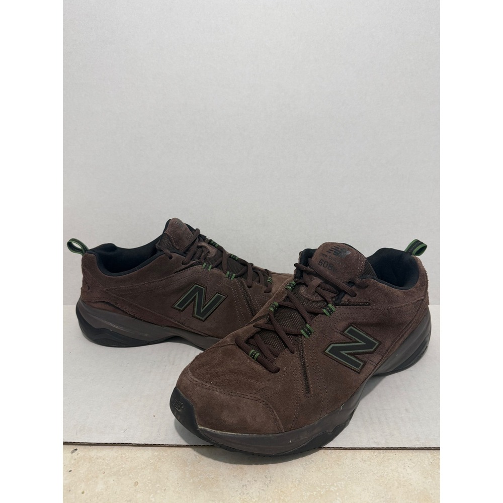New Balance 608v4 Men 14 4E Brown Suede Training Shoes MX608V4O